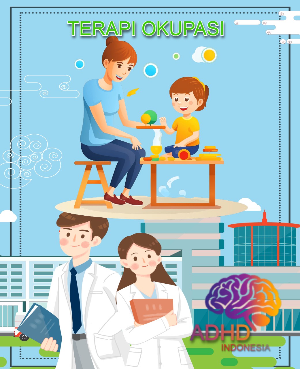 Rujukan untuk Terapi Okupasi untuk Anak ADHD Indonesia Kota Sukabumi